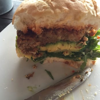 Moo Gourmet Burgers - Huge lentil veggie burger. $14.50. Delicious!! Even if you're not a vegetarian. I would highly recommend this burger - Burgers Near Me - Bondi Beach, NSW Moo Gourmet Burgers - Huge lentil veggie burger. $14.50. Delicious!! Even if you're not a vegetarian. I would highly recommend this burger - Burgers Near Me - Bondi Beach, NSW