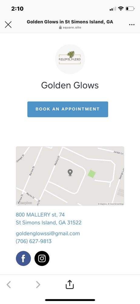 Golden Glows Logo