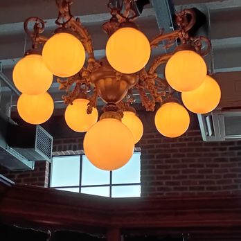 St. Anselm - I had to ad this light. Very cool for a dining room in a restaurant. - Steakhouses Near Me - Washington, DC, District of Columbia
