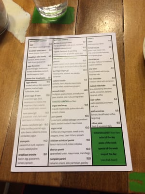 Menu photo 3 Footscray Milking Station Footscray, VIC