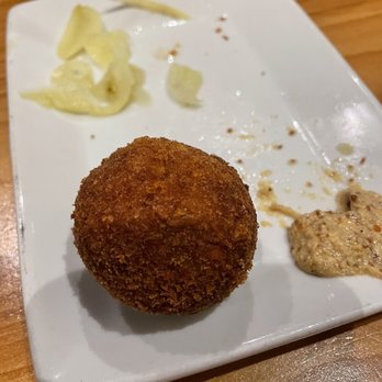 Cochon RESTAURANT - Fried Boudin - two were eaten before I could snap the pic - Cajun/Creole Near Me - New Orleans, Louisiana