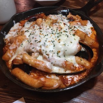 Bangia - Spicy seafood cheese rice cakes. - Korean Near Me - New York, New York
