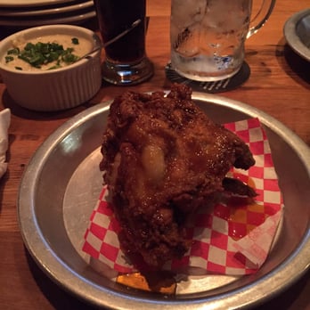 The Eagle OTR - Drizzled spicy honey over the fried chicken...amazing quality chicken and flavor profile! - American Near Me - Cincinnati, Ohio The Eagle OTR - Drizzled spicy honey over the fried chicken...amazing quality chicken and flavor profile! - American Near Me - Cincinnati, Ohio