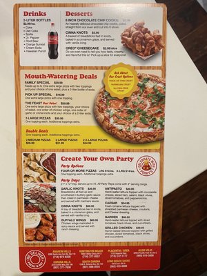 Menu photo 1 Porky's Pizza Anaheim, CA
