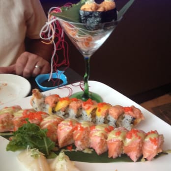 Masa Sushi - A la carte - Pumpkin roll (salmon and avocado, no actual pumpkin), 2015 roll, scallop sushi, and Uni sushi. - Sushi Bars Near Me - Washington Township, New Jersey Masa Sushi - A la carte - Pumpkin roll (salmon and avocado, no actual pumpkin), 2015 roll, scallop sushi, and Uni sushi. - Sushi Bars Near Me - Washington Township, New Jersey
