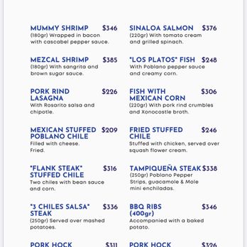 La Casa de los Platos - English menu daily specials - Mexican Near Me - Guadalajara, JAL