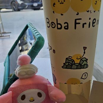 Boba Friend - First time trying this place and daughter got the rate surprise toy! - Bubble Tea Near Me - Monrovia, California