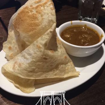 New Belacan Restaurant - Roti Canai. Too thin and crunchy for my taste. The curry dip was so-so. - Malaysian Near Me - Brooklyn, New York New Belacan Restaurant - Roti Canai. Too thin and crunchy for my taste. The curry dip was so-so. - Malaysian Near Me - Brooklyn, New York