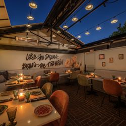 Outdoor patio - the perfect setting for a private event or a dinner under the stars.