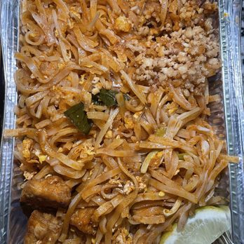 Thai Villa - Tofu Pad Thai - Thai Near Me - Raleigh, North Carolina