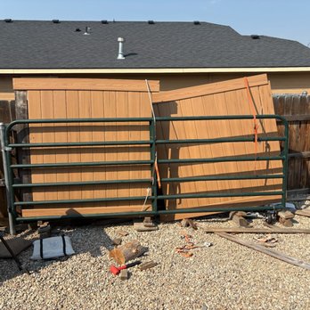 Fence Doctor - photo of a gate project my husband started but can't figure out how to complete - Fences & Gates Near Me - Meridian, Idaho Fence Doctor - photo of a gate project my husband started but can't figure out how to complete - Fences & Gates Near Me - Meridian, Idaho