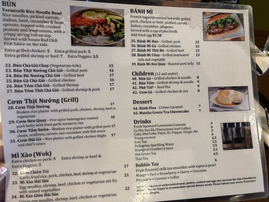 Menu photo 4 Pho Viet Ashland, VA