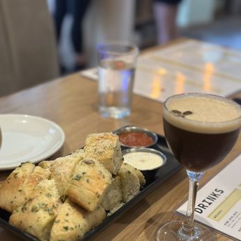 Hide - Garlic bread Espresso martini - Cocktail Bars Near Me - Dallas, Texas