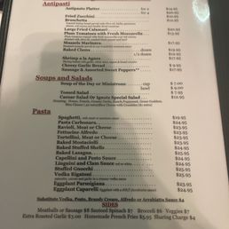 Menu Menu
