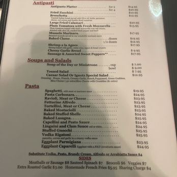 Ignotz's Ristorante - Menu - Italian Near Me - Chicago, Illinois Ignotz's Ristorante - Menu - Italian Near Me - Chicago, Illinois