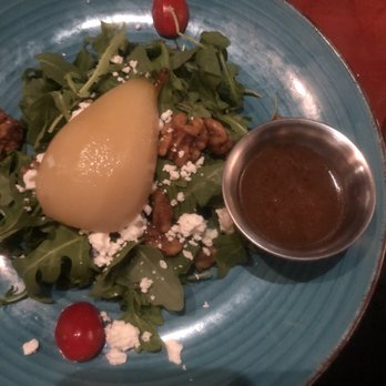 Cafe Gabbiano - The Poached Pear arugula salad - Italian Near Me - Sarasota, Florida