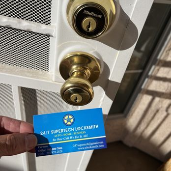 24/7 Supertech Locksmith - Carmon did an awesome job! - Keys & Locksmiths Near Me 24/7 Supertech Locksmith - Carmon did an awesome job! - Keys & Locksmiths Near Me