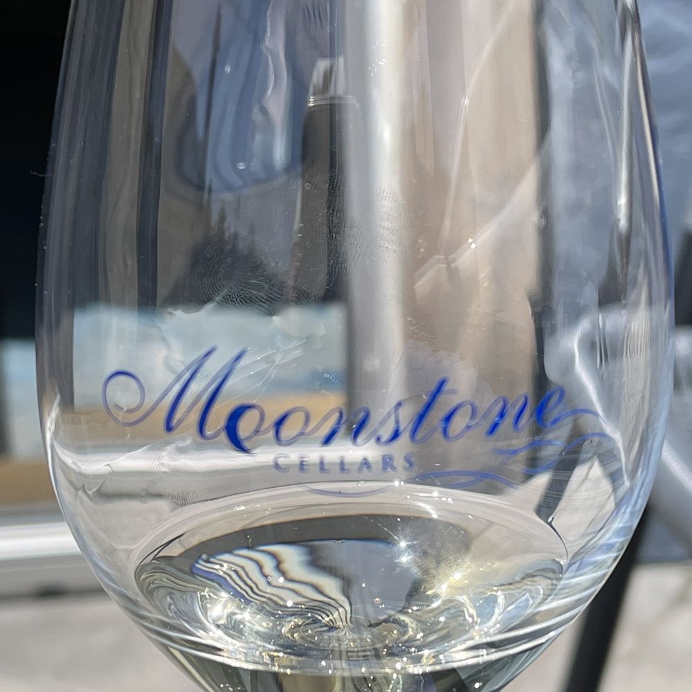 Moonstone Cellars - a glass of white wine - Wineries Near Me - Cambria, California Moonstone Cellars - a glass of white wine - Wineries Near Me - Cambria, California