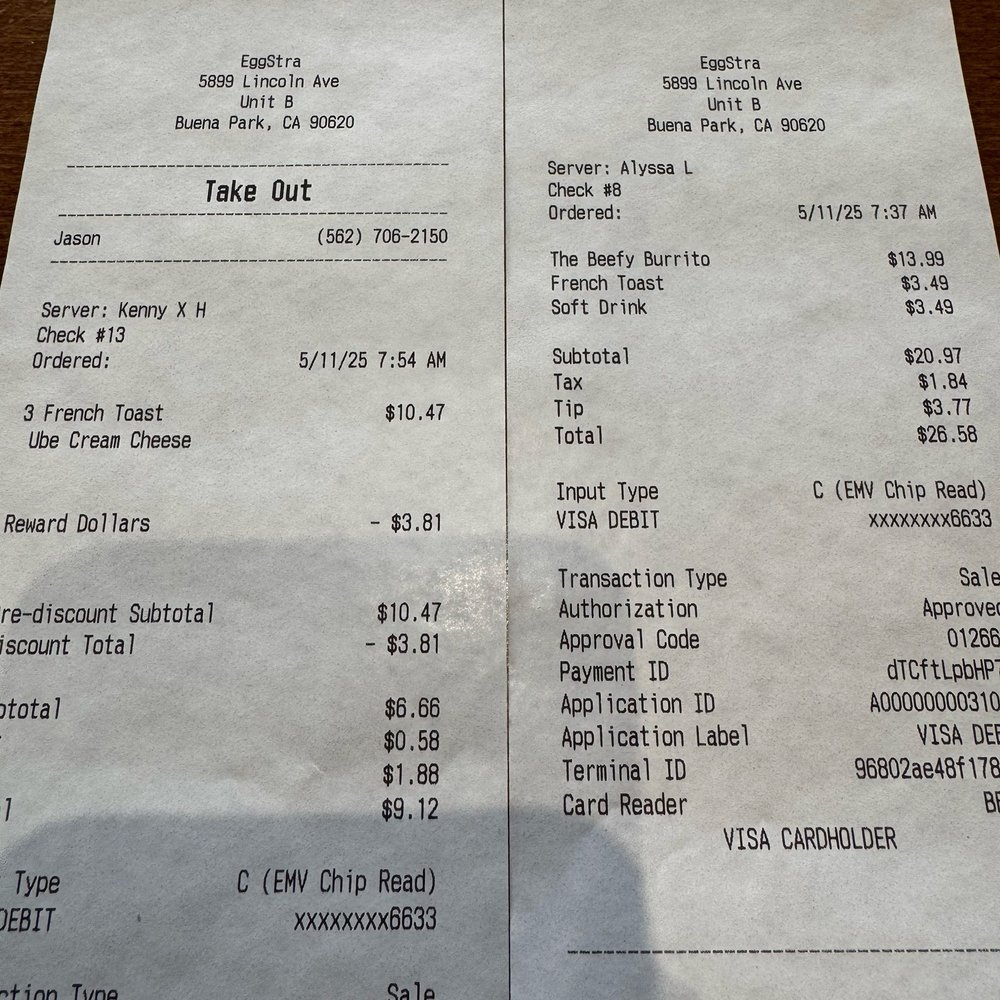 Receipt