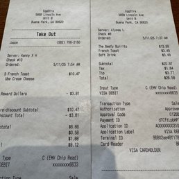 Receipt