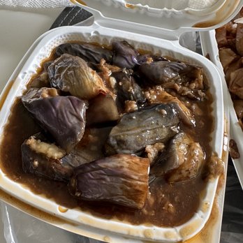 Po Sing Kitchen - side order Pork eggplant 1.4.2023 - Chinese Near Me - Mililani, Hawaii