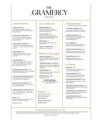 Menu photo 6 The Gramercy Restaurant & Lounge Wake Forest, NC
