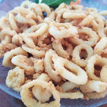 Lazy Days Restaurant - Fried calamari - Seafood Near Me - Islamorada, Florida Lazy Days Restaurant - Fried calamari - Seafood Near Me - Islamorada, Florida