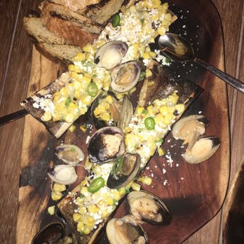 Cielomar - Smoked bone marrow, corn, oysters--delicious! - Pizza Near Me - Isla San Jose, BCS Cielomar - Smoked bone marrow, corn, oysters--delicious! - Pizza Near Me - Isla San Jose, BCS