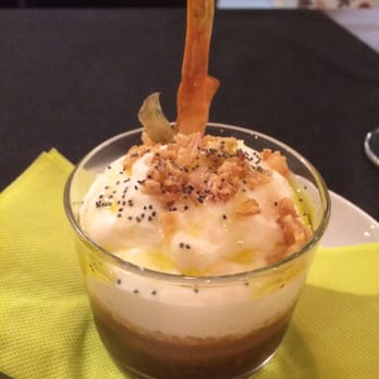 El Cuco de Ruzafa - Very creative-beer jelly with foamed tortilla (with potato purée)- just awesome! - Spanish Near Me - Valencia, V