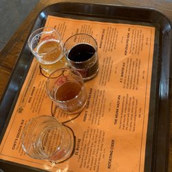 Port Townsend Brewing Company - The flight