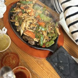 Emilio’s Taqueria - Mixed steak and chicken fajitas