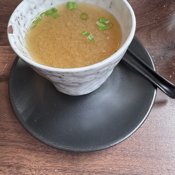 Nono Baru - Miso soup part of the lunch special - Izakaya Near Me - San Francisco, California