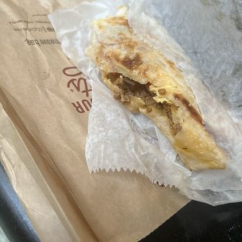 Smoothie King - That is an egg wrap. It was stuck to the paper and ripped when I tried to take the paper off - Juice Bars & Smoothies Near Me - Metairie, Louisiana Smoothie King - That is an egg wrap. It was stuck to the paper and ripped when I tried to take the paper off - Juice Bars & Smoothies Near Me - Metairie, Louisiana
