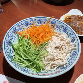 Ox 9 Lanzhou Hand Pulled Noodles - Cold dry noodles with chicken slices ($14.99) - Asian Fusion Near Me - Mountain View, California Ox 9 Lanzhou Hand Pulled Noodles - Cold dry noodles with chicken slices ($14.99) - Asian Fusion Near Me - Mountain View, California