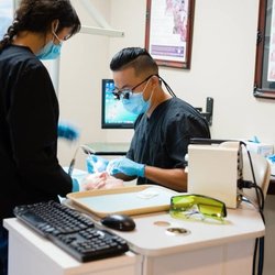 Escondido Dental Group & Orthodontic - Dr. Andy Hoang in action