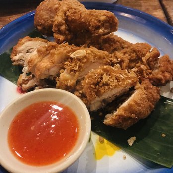 Sup Thai Kitchen  - Southern Fried Chicken w. Thai sweet chili sauce - Thai Near Me - Fresh Meadows, New York