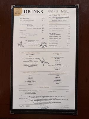 Menu photo 8 Cafe Mak Los Angeles, CA