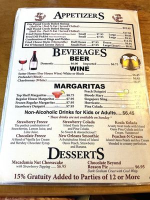 Menu photo 5 Top O the River Gadsden, AL Menu photo 5 Top O the River Gadsden, AL