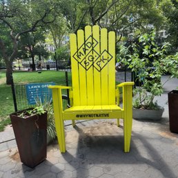 Awesome decor at Madison Square Park Awesome decor at Madison Square Park