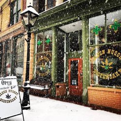Golden Nugget Dispensary - Beautiful snow day in Historic Central City