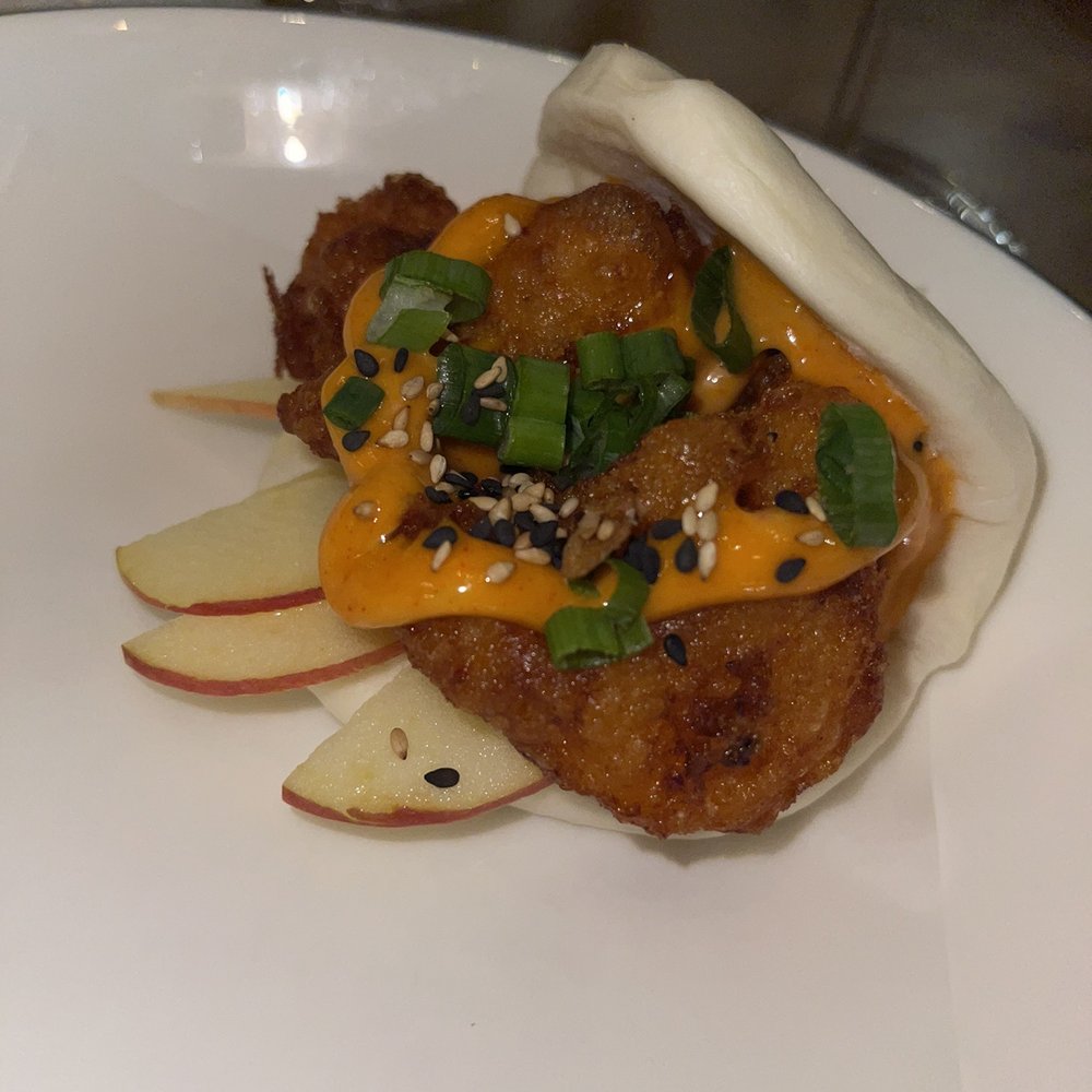 Clever Koi - Kimchi Cauliflower Bun - Asian Fusion Near Me - Gilbert, Arizona Clever Koi - Kimchi Cauliflower Bun - Asian Fusion Near Me - Gilbert, Arizona