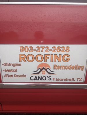 Cano.s roofing and remodeling Logo