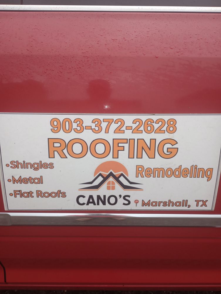 Slide of Cano.s roofing and remodeling