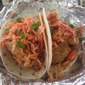 The Dog And Oyster Micro-Vineyard - Unbelievable oyster tacos paired with The Pearl Vidal Blanc was the perfect lunch. - Wineries Near Me - Irvington, Virginia
