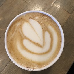 Umami marshmallow cappuccino with soy milk Umami marshmallow cappuccino with soy milk
