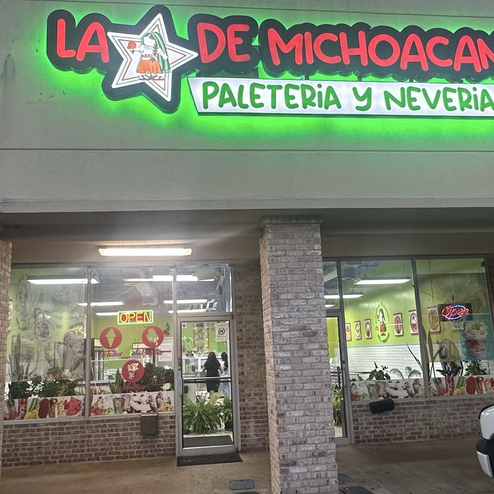 Paletria La Estrella Michoccan - Outside! Open Monday - Friday 10 - 9 pm - Ice Cream & Frozen Yogurt Near Me - Forest Park, Georgia Paletria La Estrella Michoccan - Outside! Open Monday - Friday 10 - 9 pm - Ice Cream & Frozen Yogurt Near Me - Forest Park, Georgia