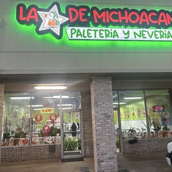 Paletria La Estrella Michoccan - Outside! Open Monday - Friday 10 - 9 pm - Ice Cream & Frozen Yogurt Near Me - Forest Park, Georgia Paletria La Estrella Michoccan - Outside! Open Monday - Friday 10 - 9 pm - Ice Cream & Frozen Yogurt Near Me - Forest Park, Georgia