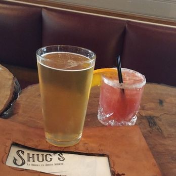 Shug’s at Brooklyn South Square - some papaya cider thing and an island songarita - Speakeasies Near Me - Salisbury, North Carolina