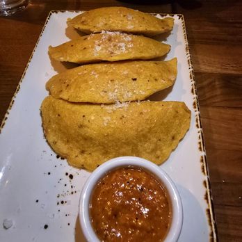 Chaak Kitchen - Empanadas. Only non-over salted dish - Cocktail Bars Near Me - Tustin, California
