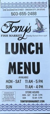 Tony's Fish Market by null
